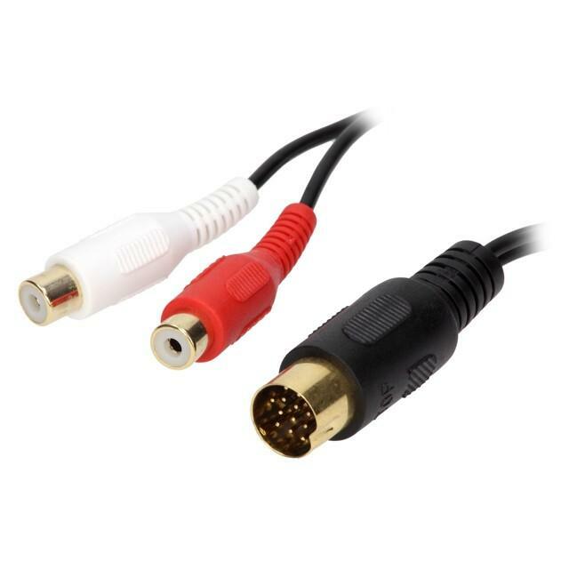 4CARMEDIA Aux adapter; RCA; Kenwood |