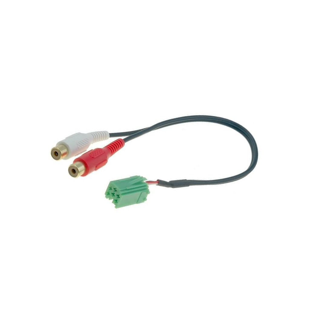 4CARMEDIA Aux adapter; RCA; Renault |