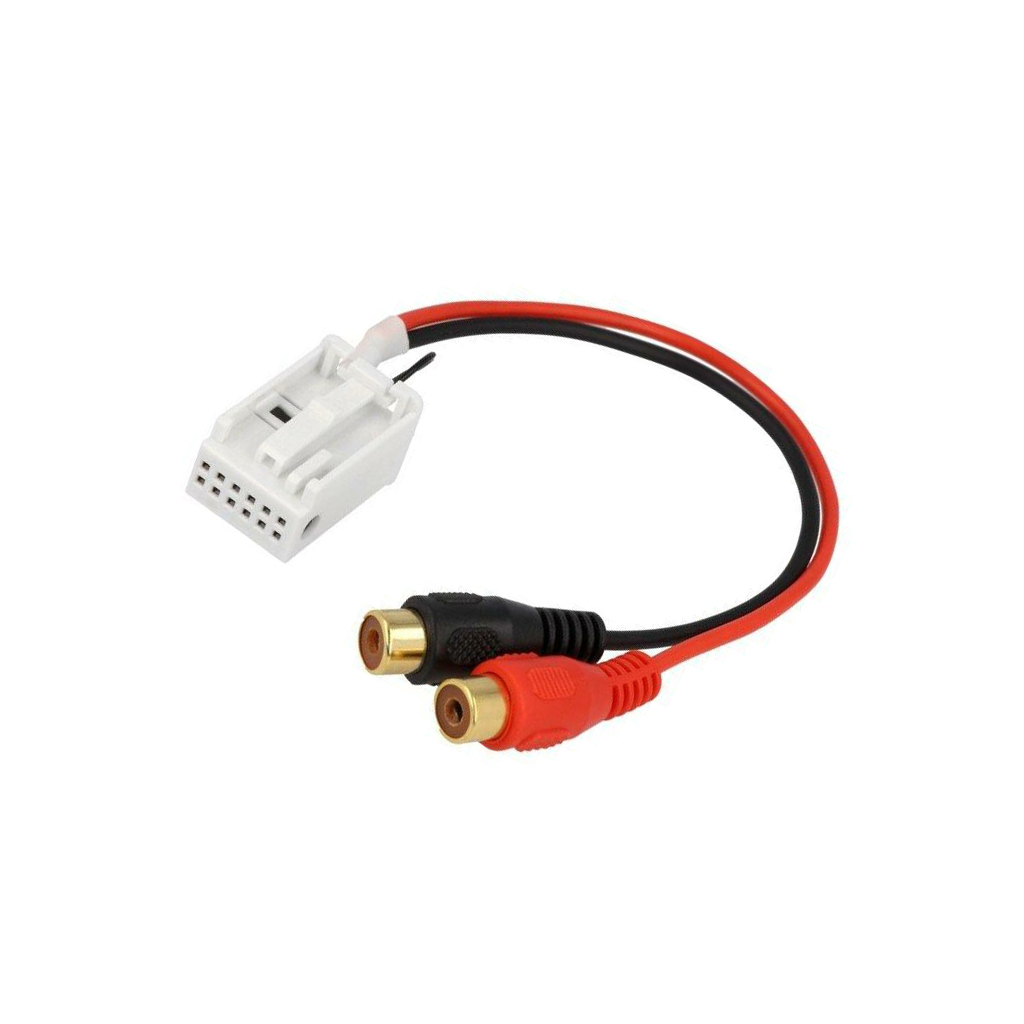 4CARMEDIA Aux adapter; RCA | MERCEDES