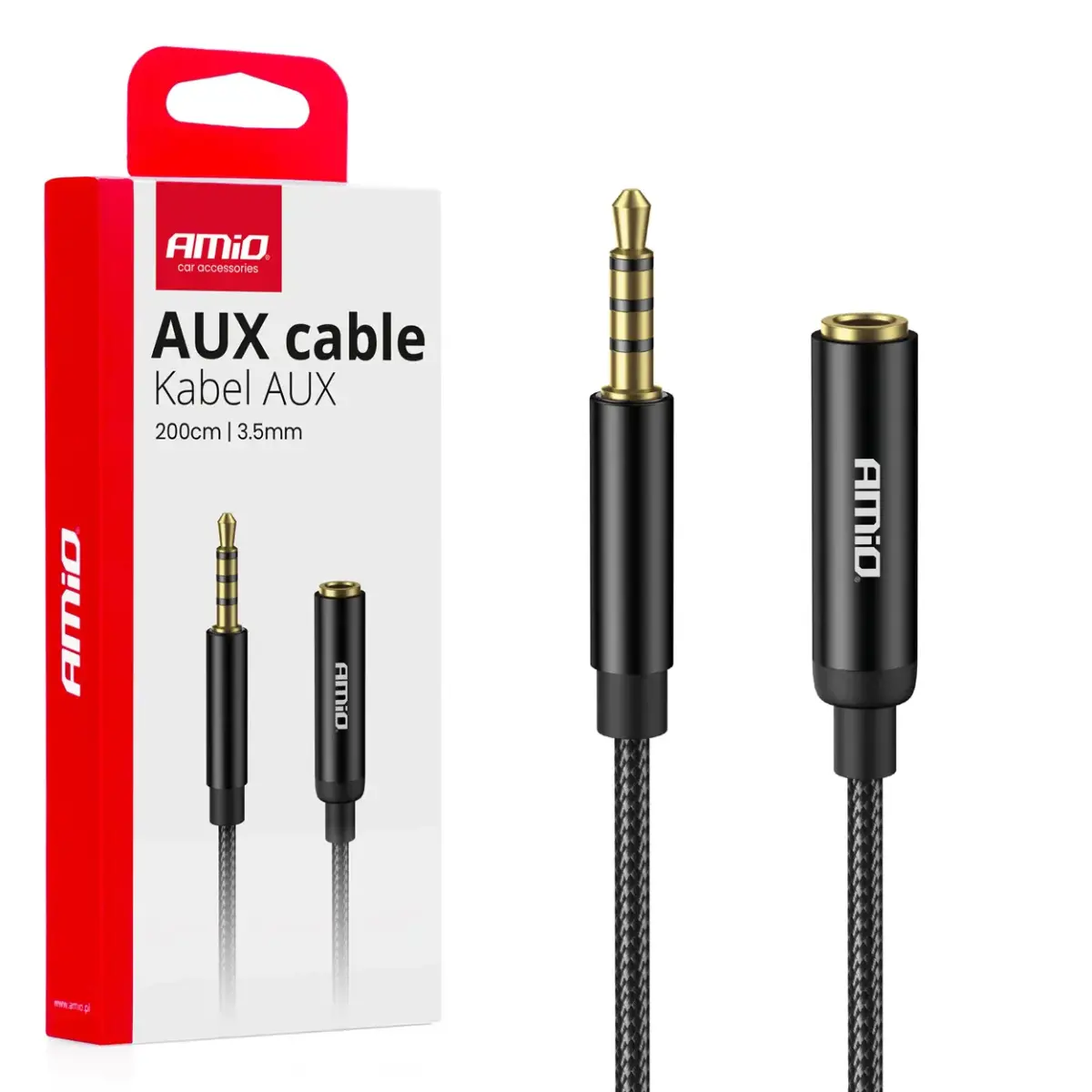 AUX pagarinātājkabelis Mini Jack 3,5