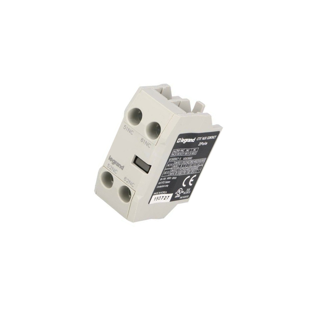 LEGRAND Auxiliary contacts; screw terminals; front