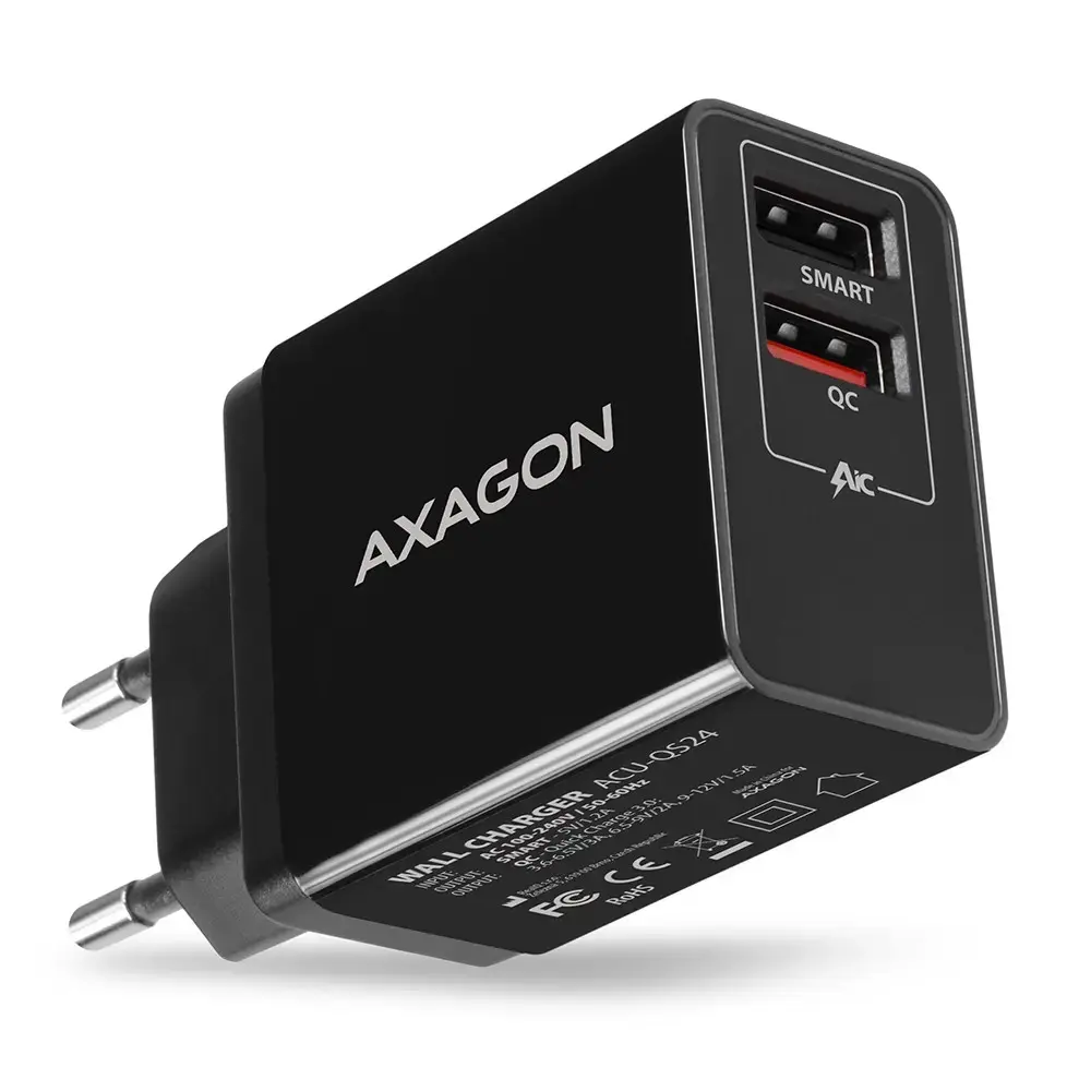 AXAGON ACU-QS24 wall charger Smart 5V