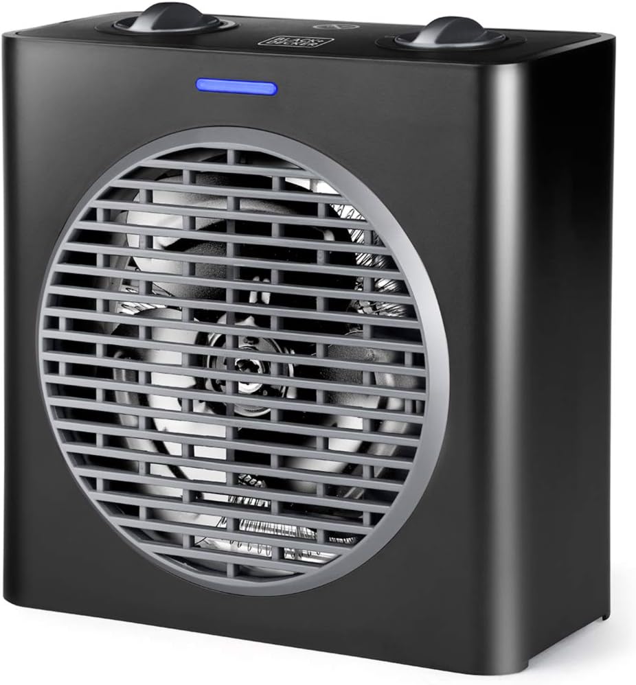 B&D Termostata sildītājs ar ventilatoru 15m2