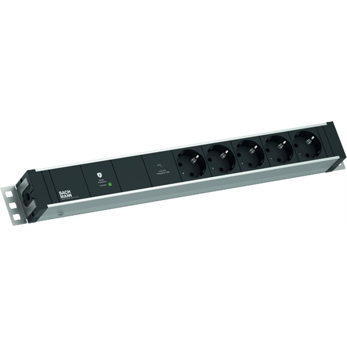 Bachmann 19" 1.5U 5xCEE7/3 1xGVS-Plus