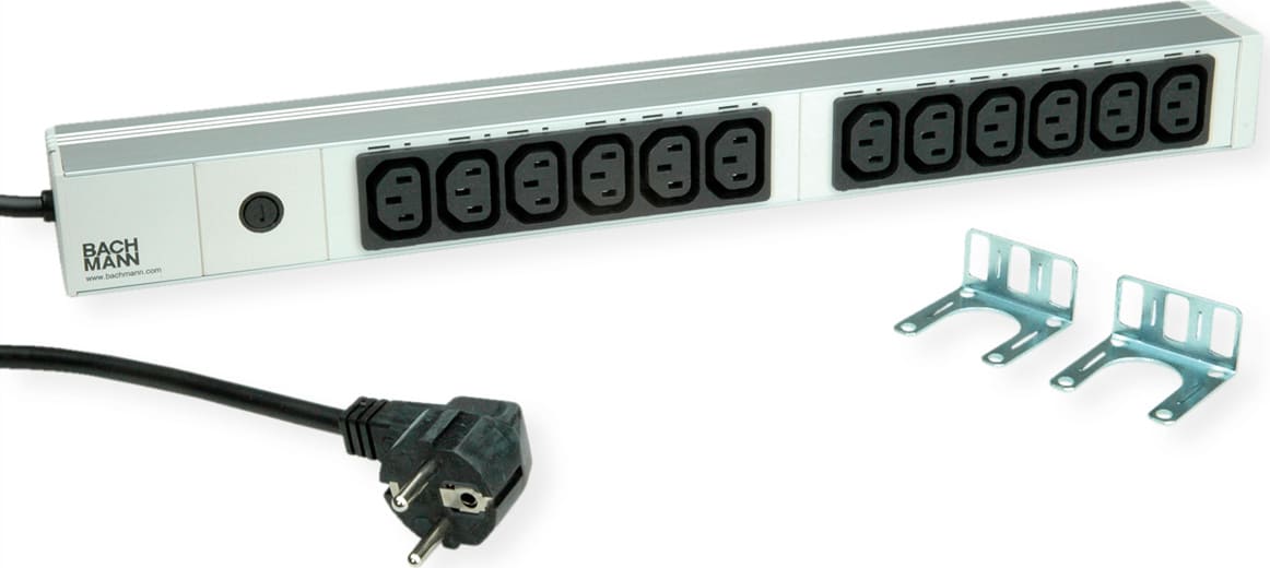 Bachmann 19" 1U 12xC13 2.0m