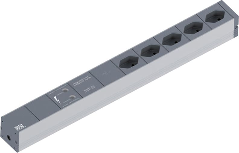 Bachmann 19" socket strip GVS, 5xT13