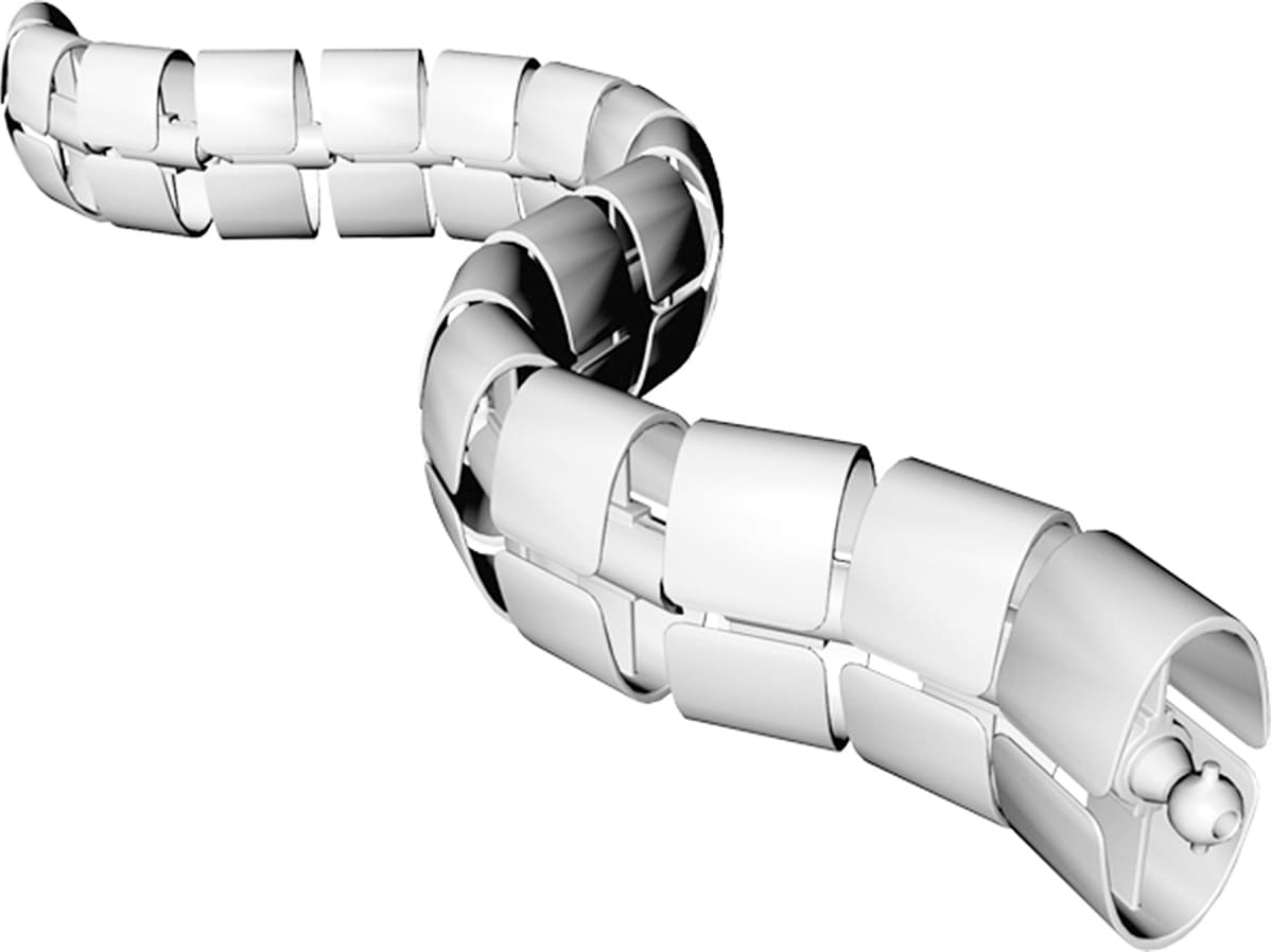Bachmann Cable snake Premium white RAL9003