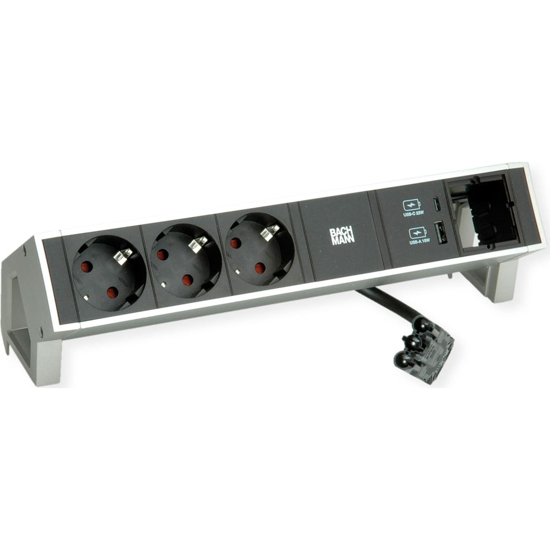 Bachmann DESK2 3xCEE7/3 1x CM USB