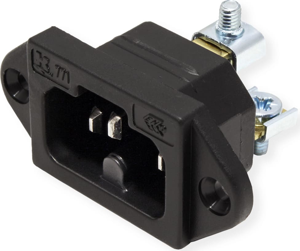 Bachmann IEC320 C15A hot appliance inlet
