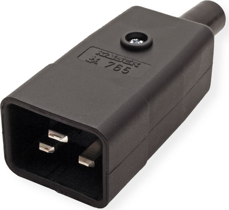 Bachmann IEC320 C20 16A/250VAC IEC plug