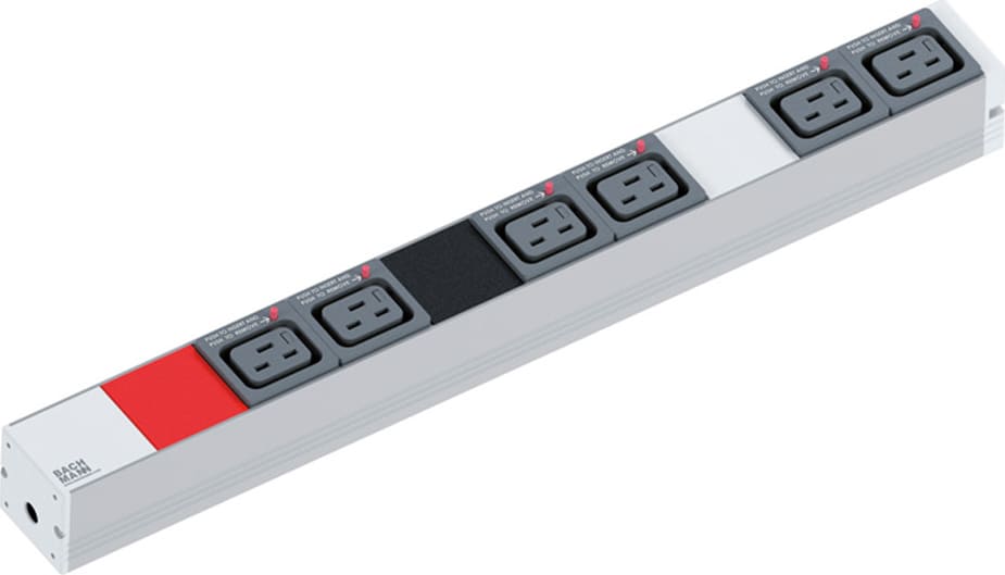 Bachmann IT PDU ALU 1U 6x