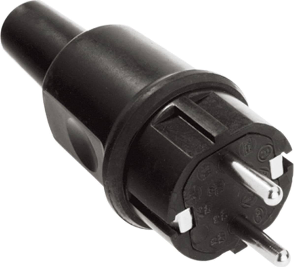 Bachmann solid rubber plug black type