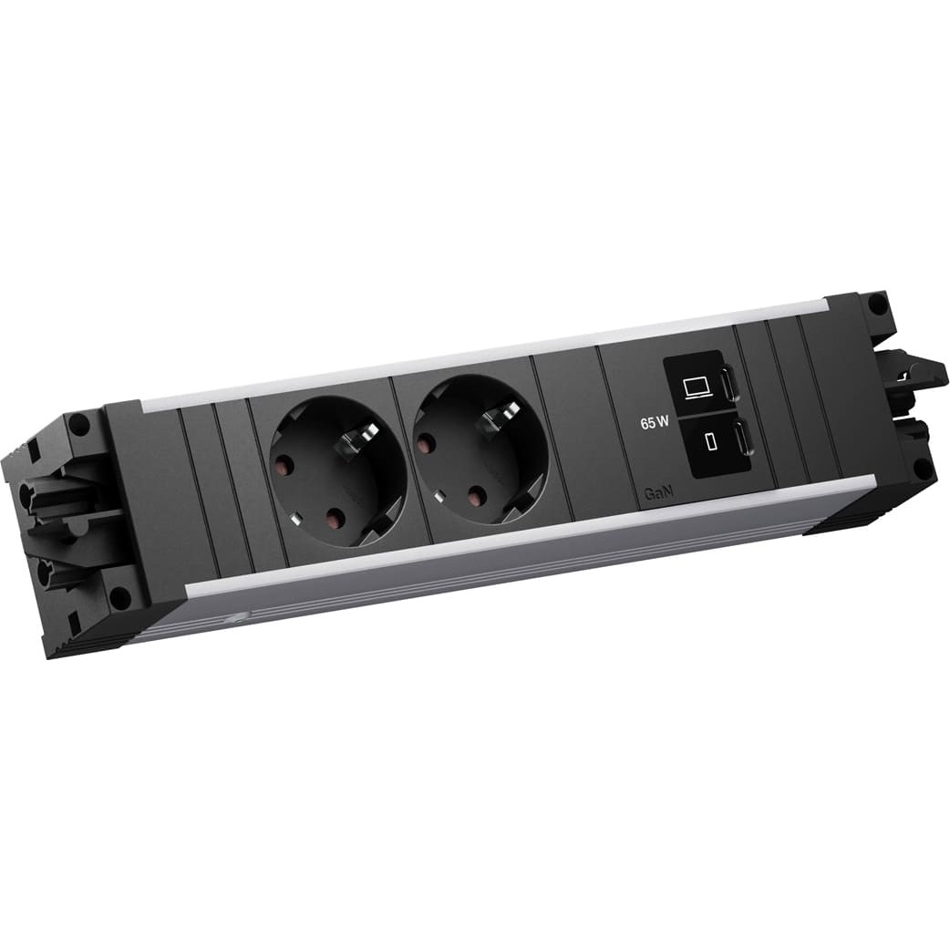 Bachmann STEP ALU 2xCEE7/3, 1x USB