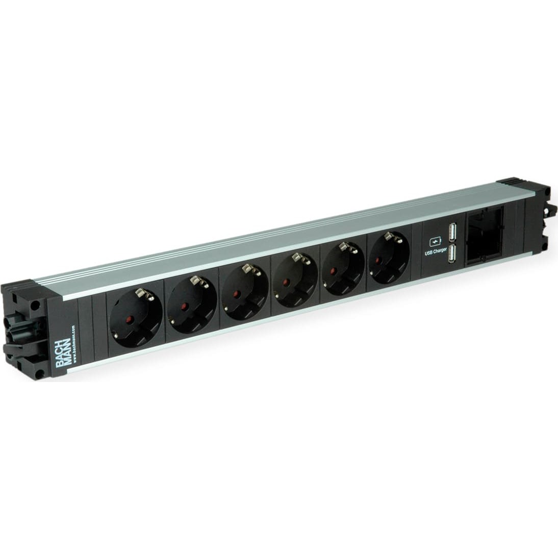 Bachmann STEP ALU 6x earthing contact