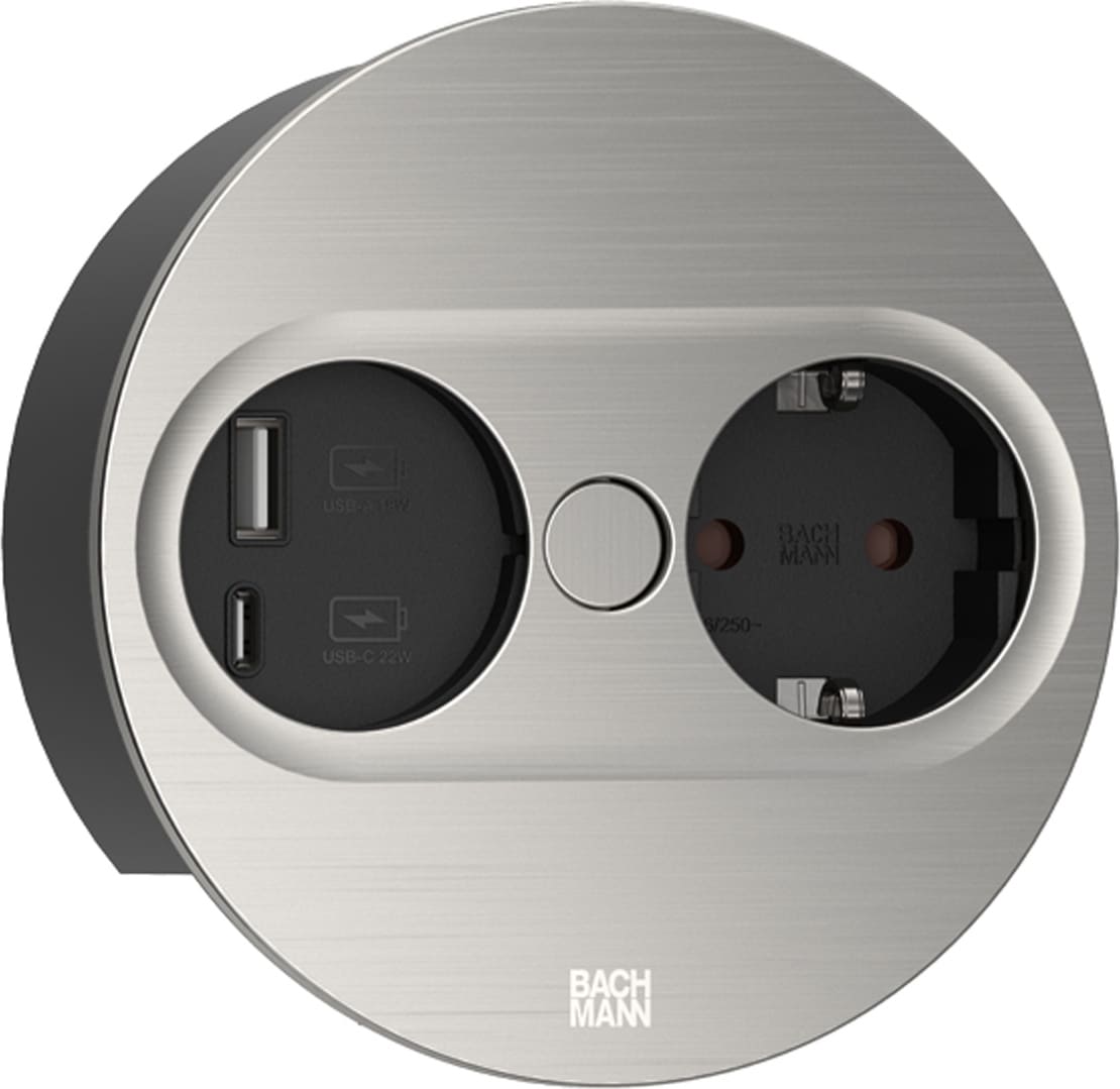 Bachmann TWIST 2 1xCEE7/3 1xUSB A/C
