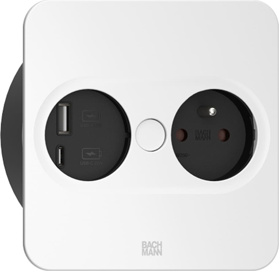 Bachmann TWIST 2 1xUTE 1xUSB A/C