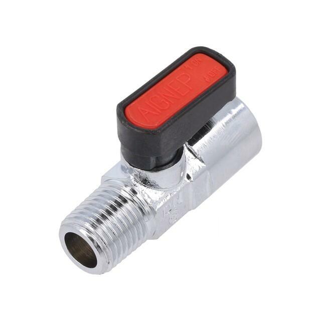 PNEUMAT Ball valve; max.20bar; nickel