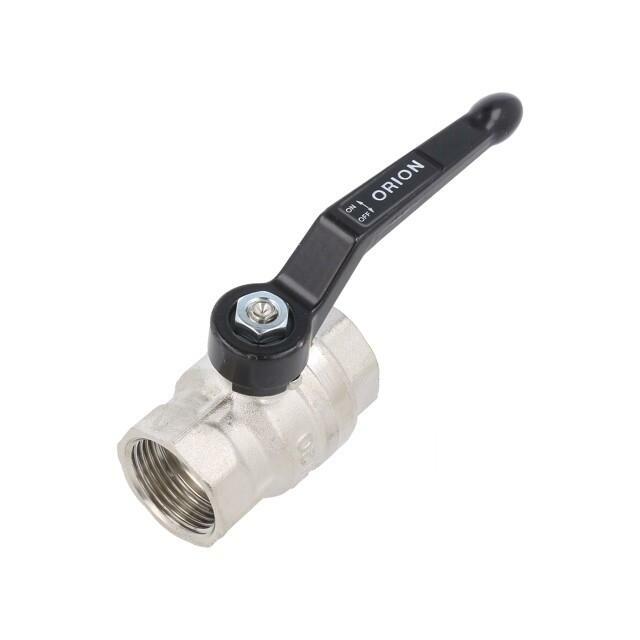 PNEUMAT Ball valve; max.25bar; nickel