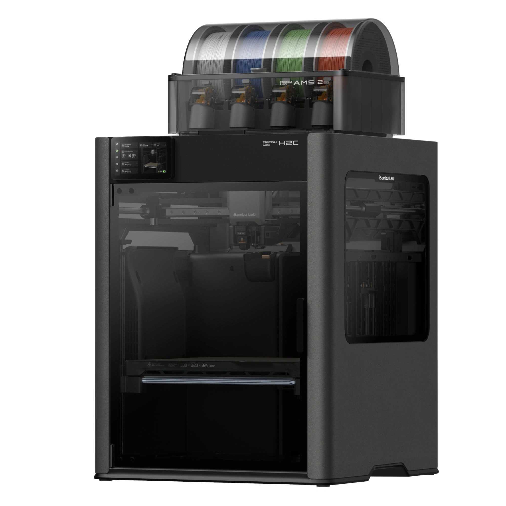 BambuLab H2C AMS Combo 3D printeris