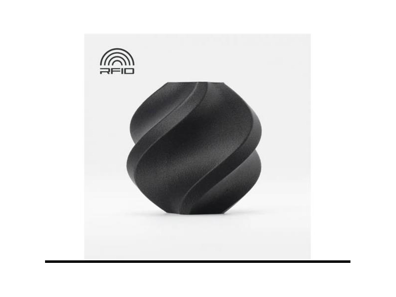 BambuLab PLA-CF Black (14100) materiāls bez