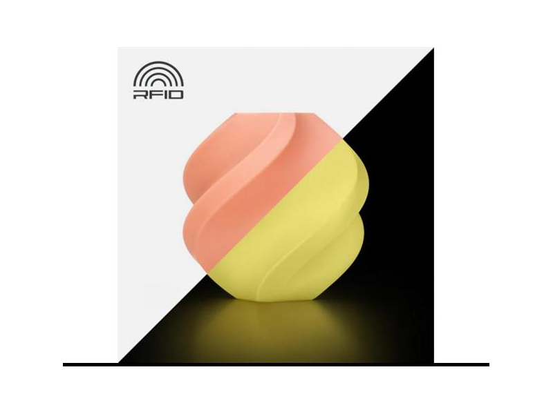 BambuLab PLA Glow Orange (15300) materiāla