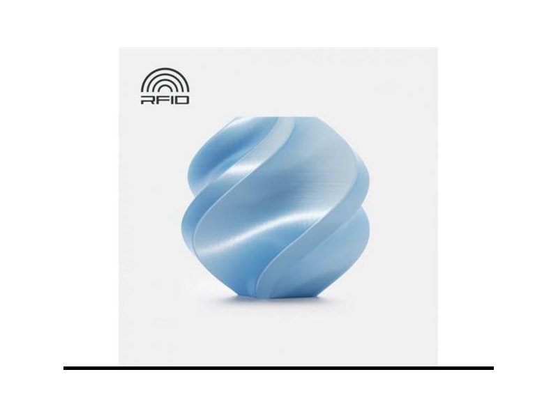 BambuLab PLA Silk+ Baby Blue (13603)