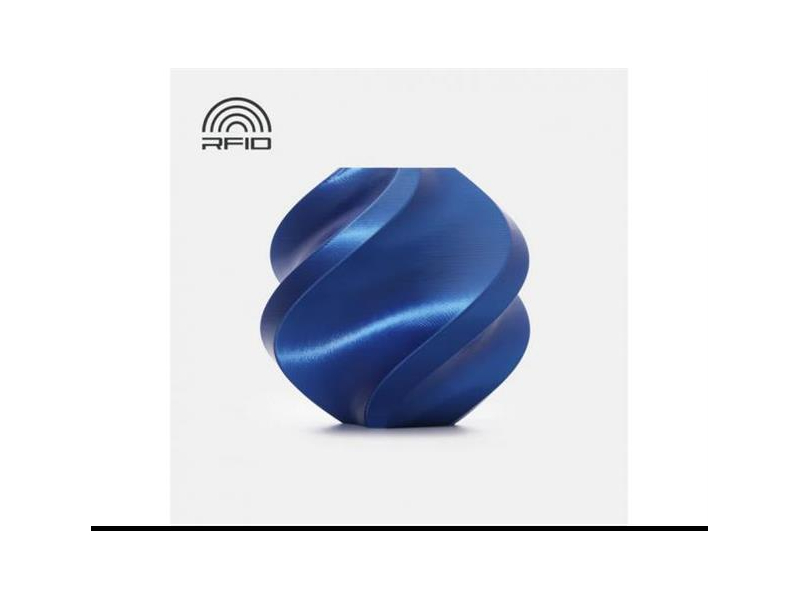 BambuLab PLA Silk+ Blue (13604) materiāla