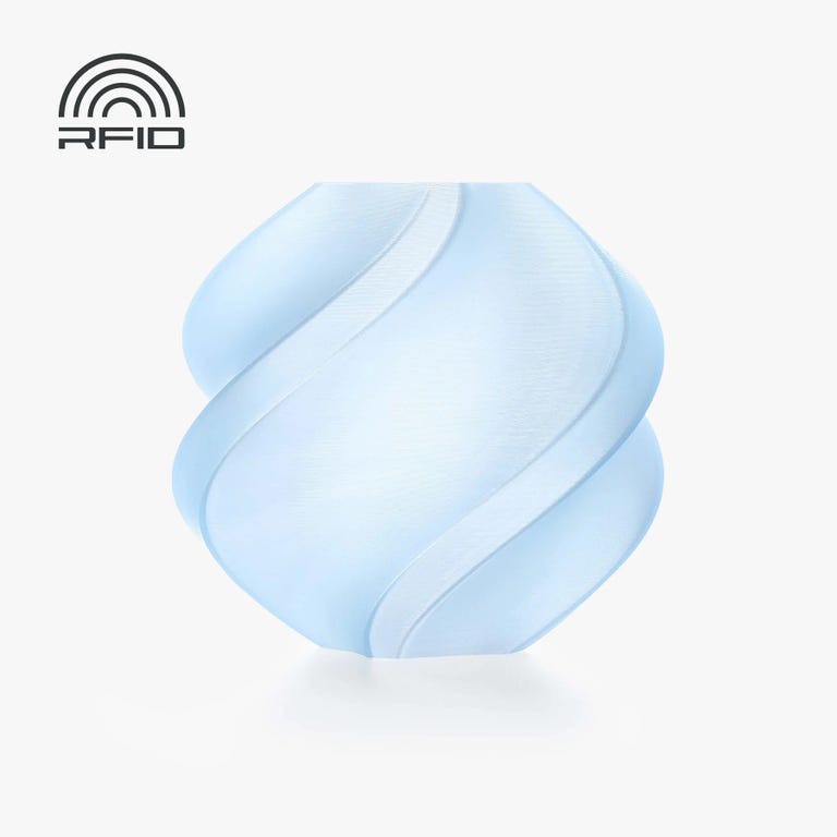 BambuLab PLA Translucent Ice Blue (13610)