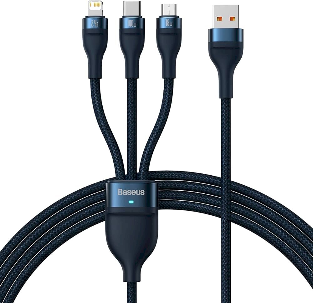 3in1 USB cable Baseus Flash Series