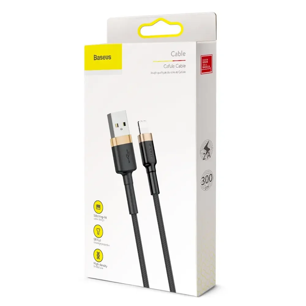 Baseus Cafule USB to Lightning Kabelis