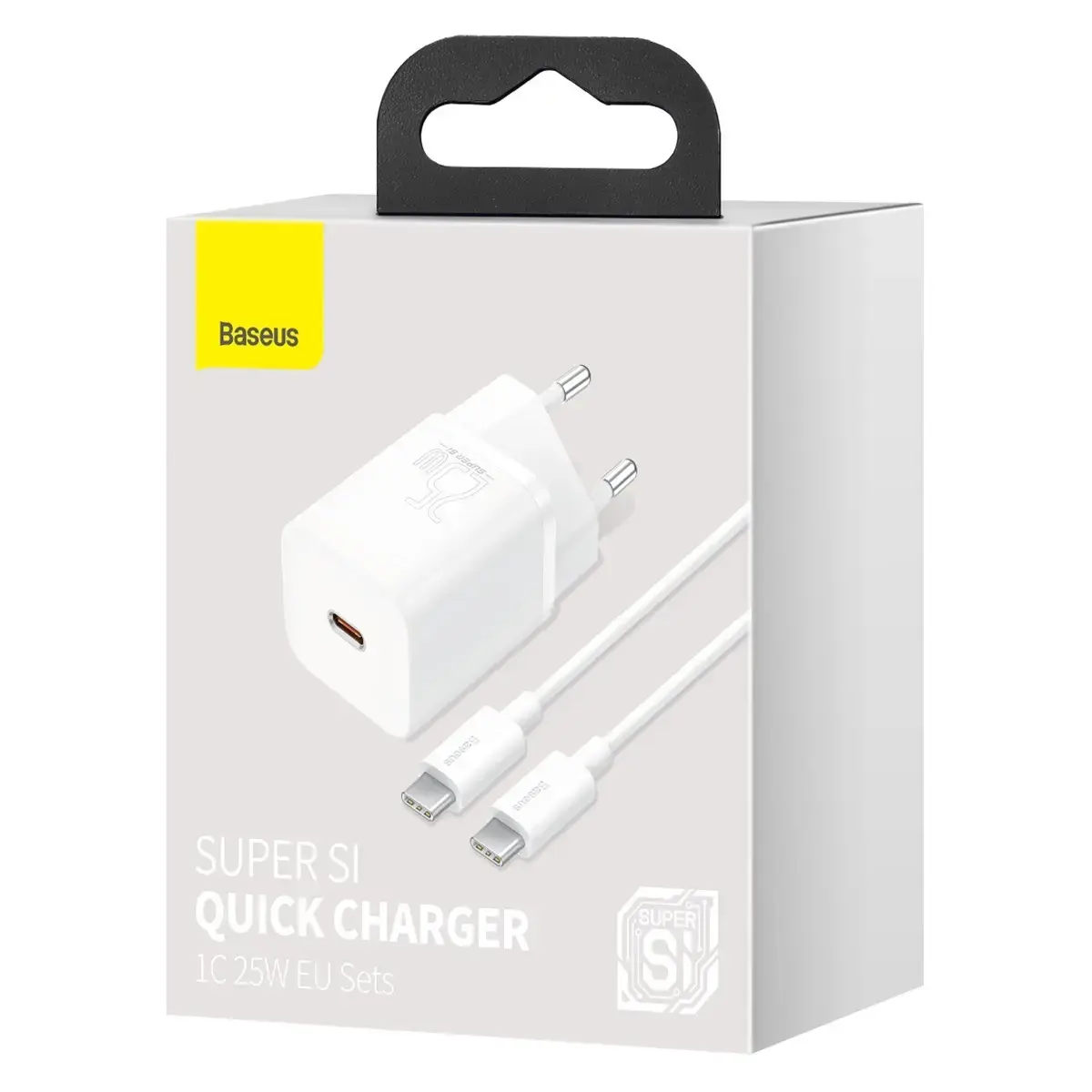 BASEUS Sienas ātrās uzlādes lādētājs Super
