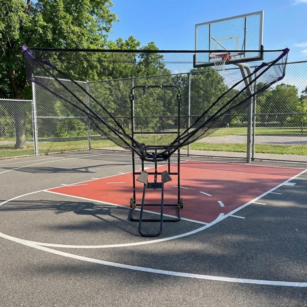 Basketbola bumbu atgriešanas tīkls inSPORTline Havaster