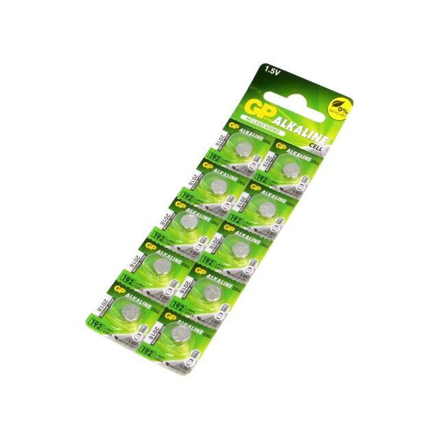 (BAT-AG3/GP-B10) GP Battery: alkaline; 1.5V