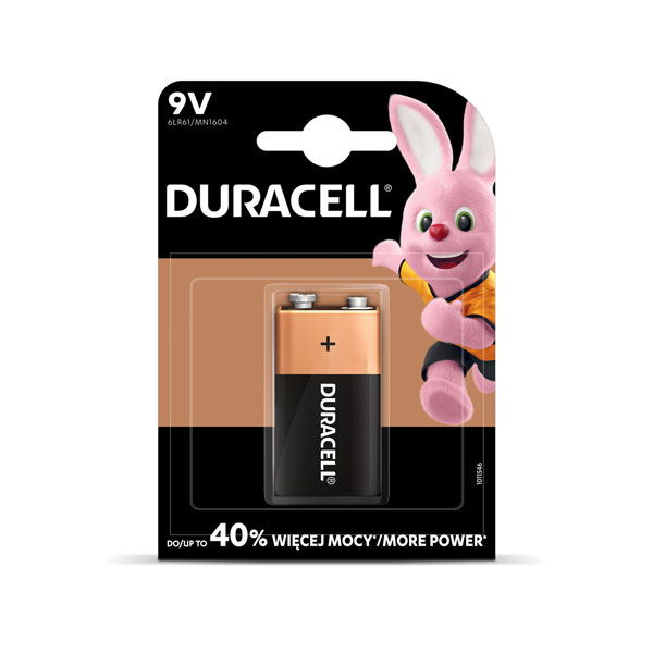 6LR61 9V baterijas 9V Duracell BASIC