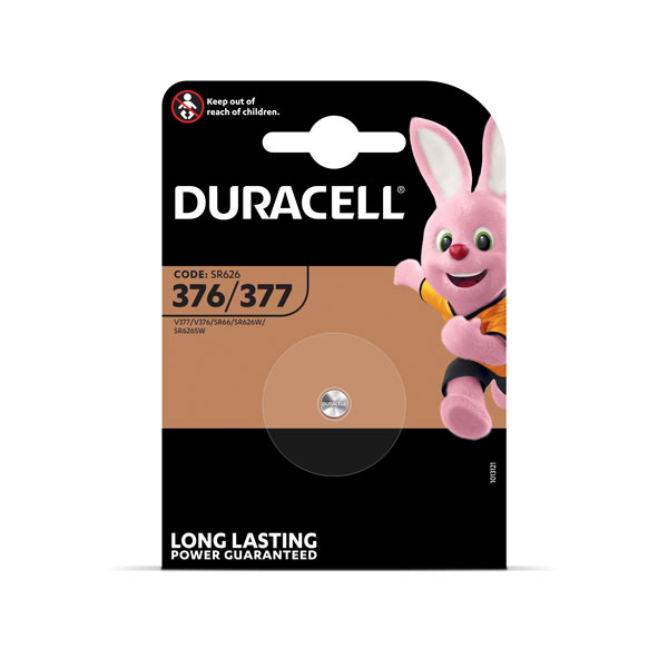 Baterija DURACELL D377-1BB/AG4 (250-03034) | 250-03034