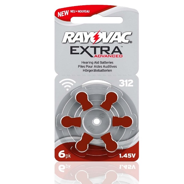 Baterija dzirdes aparātiem Rayovac Extra PR41