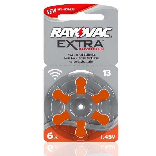 Baterija dzirdes aparātiem Rayovac Extra PR48