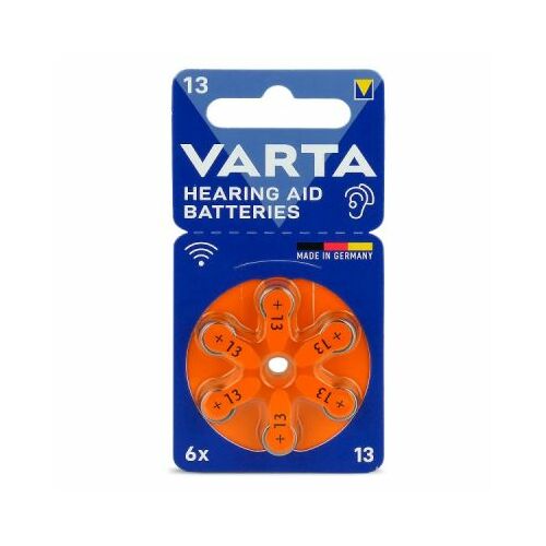Baterija dzirdes aparātiem Varta PR48 (p13