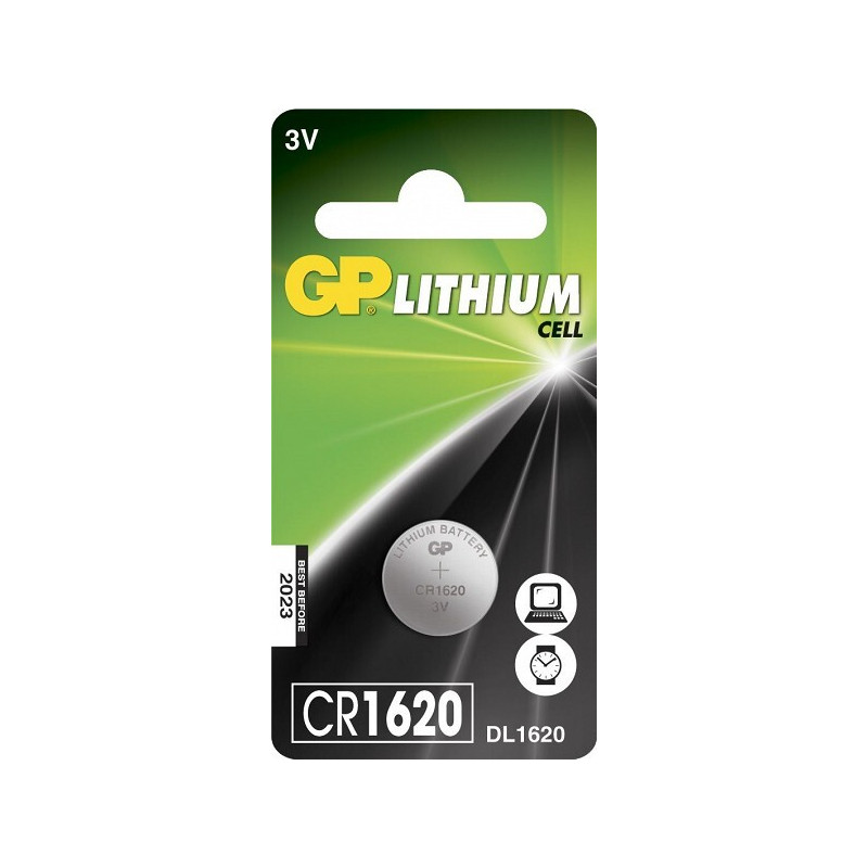 Baterija GP CR1620 (23-GP103122) | 23-GP103122