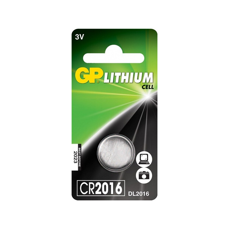Baterija GP CR2016 3V (23-GP2182) |