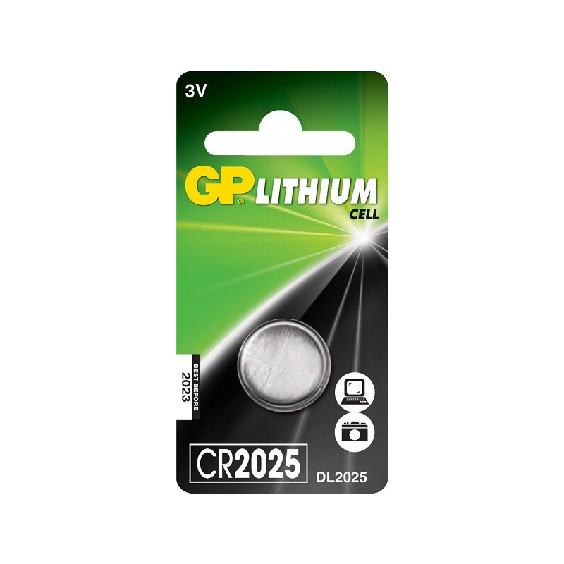 Baterija GP CR2025 3V (23-GP2183) |