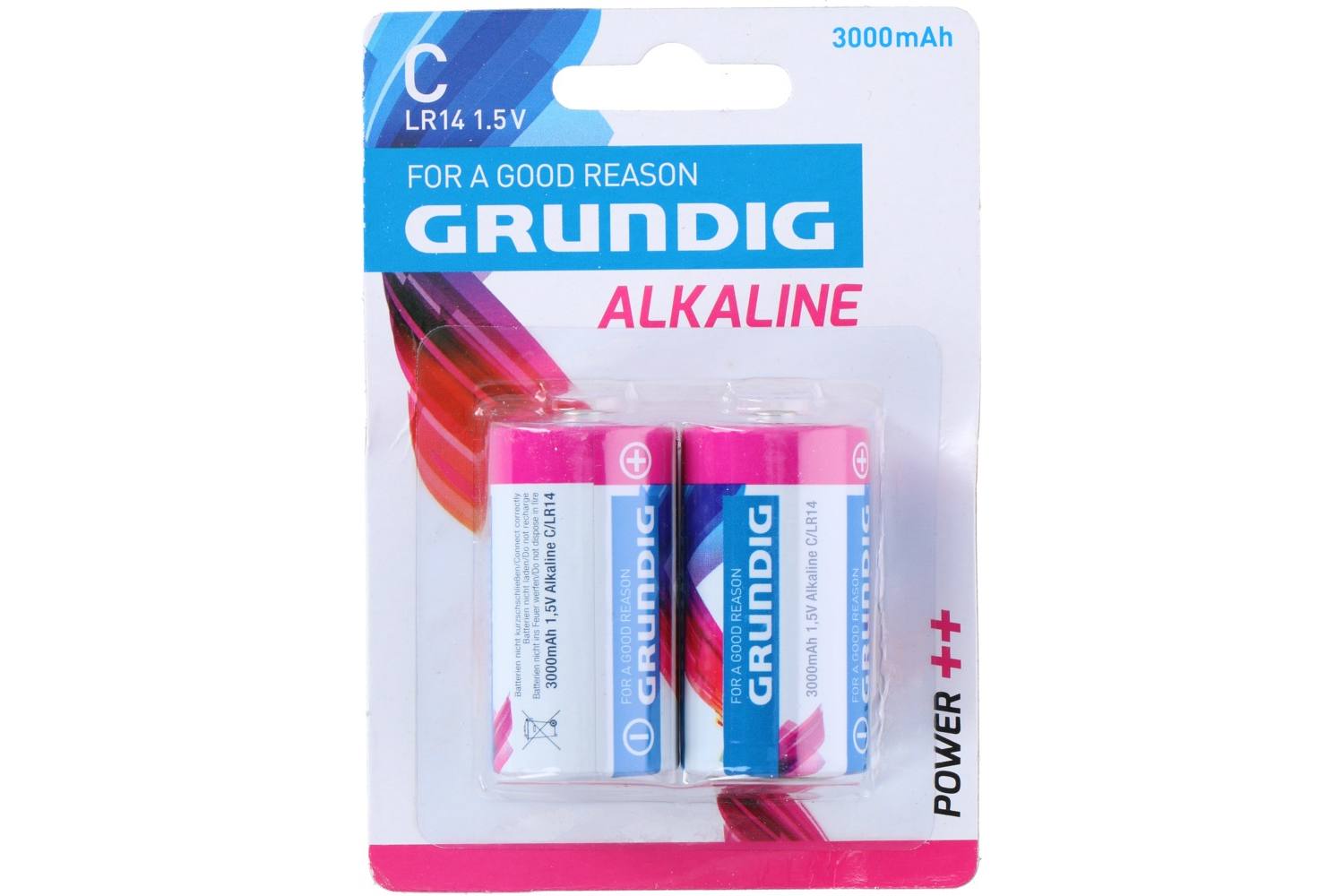Baterija Grundig Alkaline C 2gb |