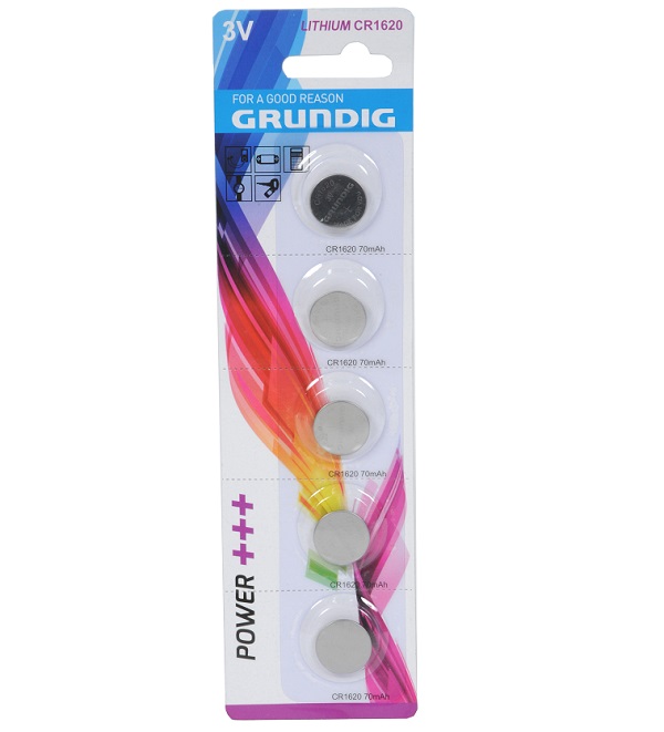 Baterija Grundig CR1620 5gb | 8711252538921