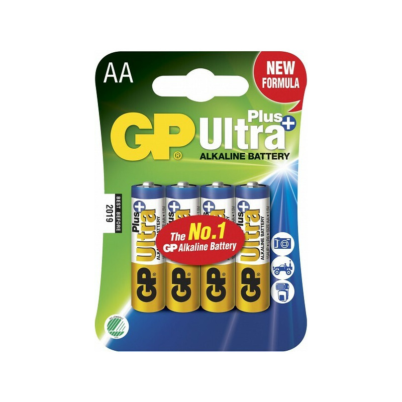 GP Bateriju elementi AA/LR6, 4gab. (23-GP151121)