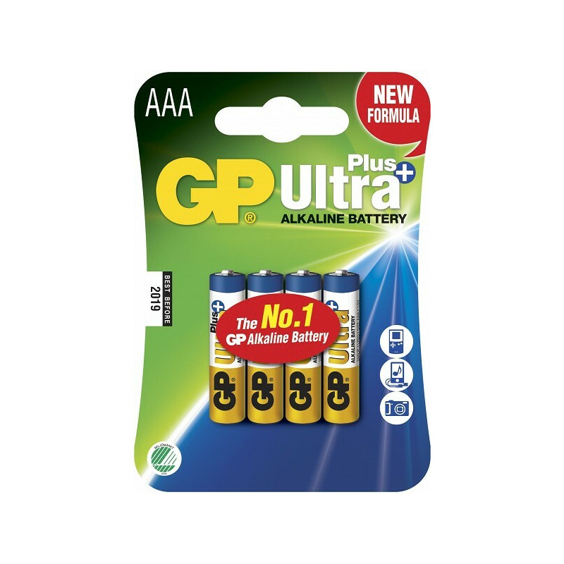 GP Bateriju elementi AAA/LR03 4gb. Stamnia