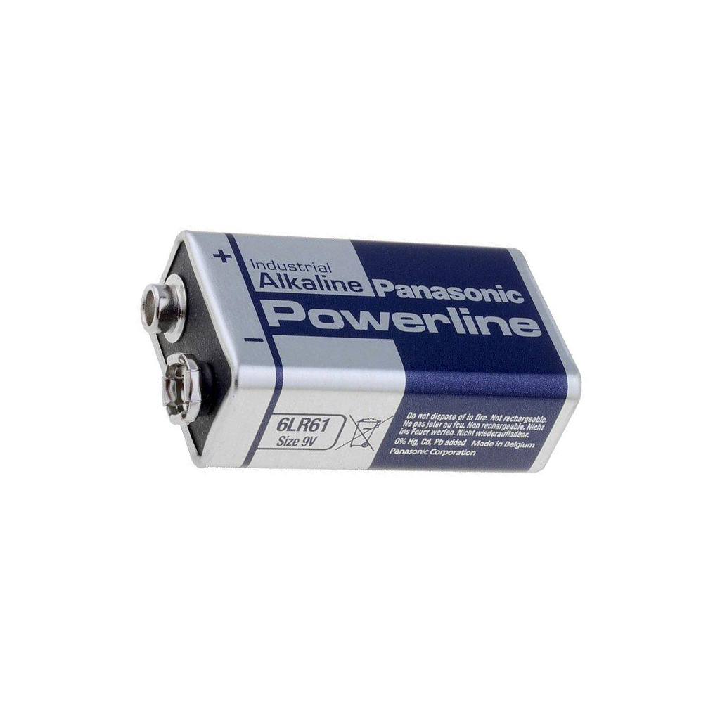 PANASONIC Battery: alkaline; 6F22; 9V; non-rechargeable