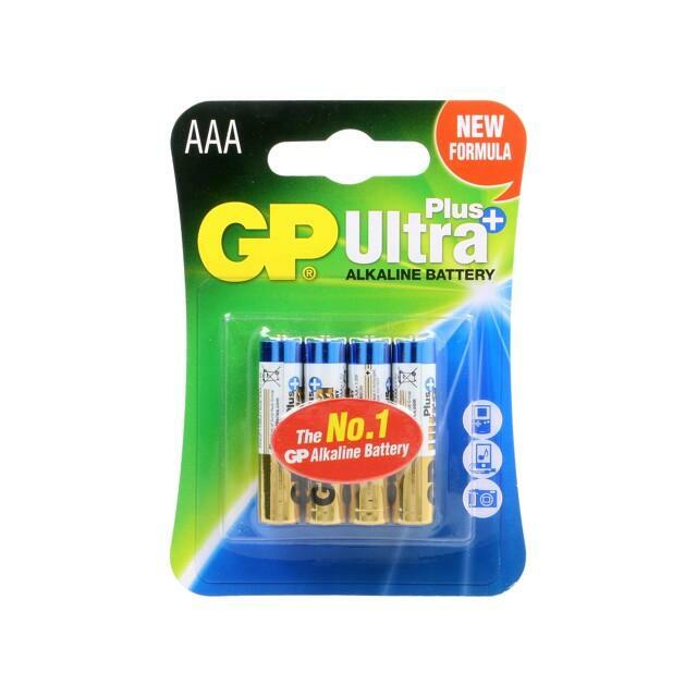 Battery: alkaline; AAA,R3; 1.5V