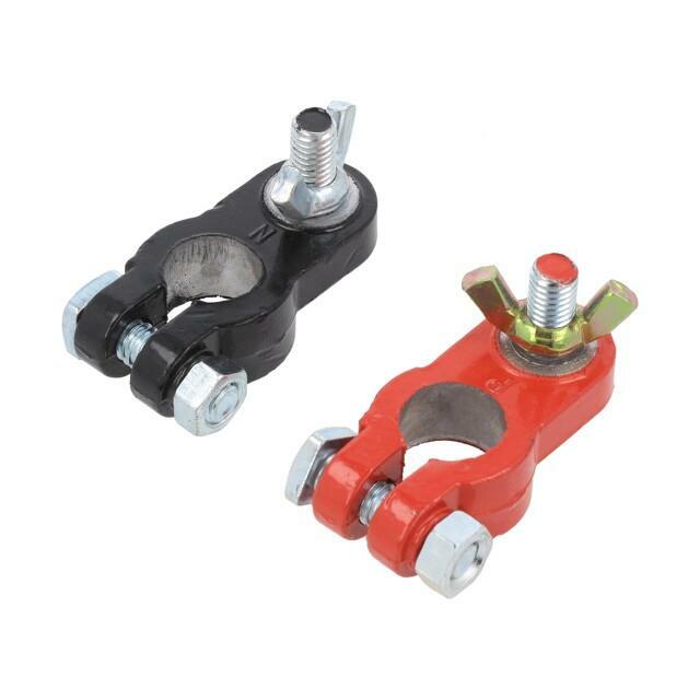 BPOWER Battery clamps; french; rechargeable battery