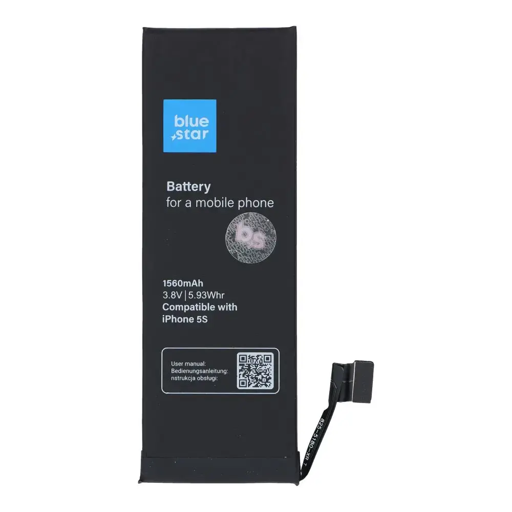 BLUESTAR Battery for iPhone 5S 1560
