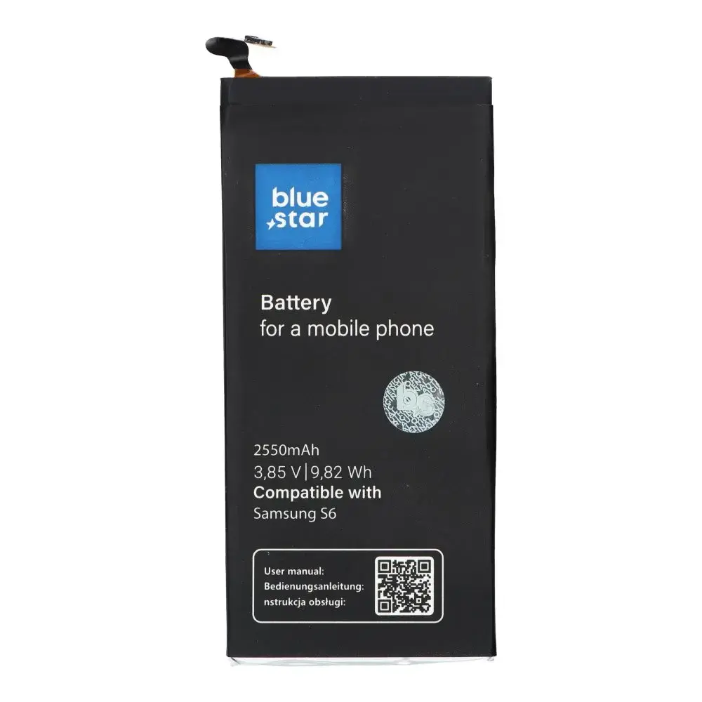 BLUESTAR Battery for Samsung S6 2550